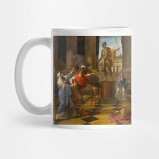 Alexander Consulting the Oracle of Apollo by Louis-Jean-Francois Lagrenee Mug